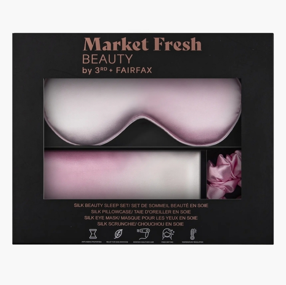 Market Fresh Beauty Silk Sleep Set